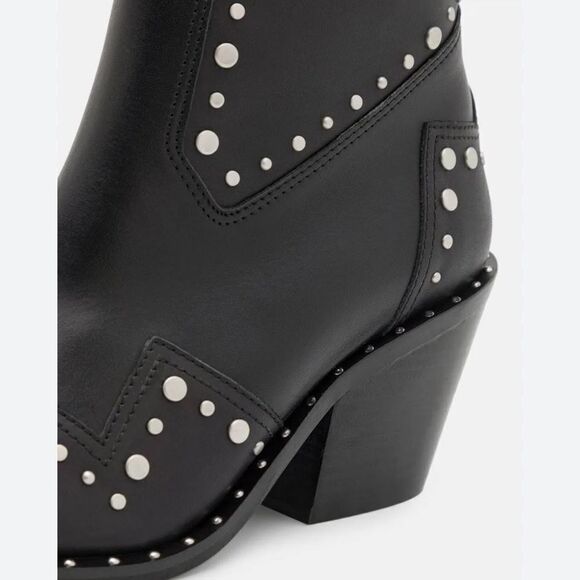 THE KOOPLES Santiag Studded Ankle Booties NIB Size 37 - Picture 6 of 15
